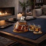 Whisky Bottle - Helmet Edition with Glasses