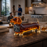 Jack Daniel's Whisky Bottle - Dachshund Edition