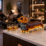 Jack Daniel's Whisky Bottle - Dachshund Edition