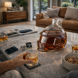Whisky Bottle - Helmet Edition with Glasses