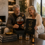 Whisky Bottle - World Map Edition