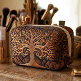 Ancestral Tree Quilted Makeup Bag NCU0DV7889