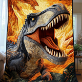 Ancient Roar Art Quilt Hanging NCU0DV826