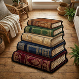 Ancient Tome Custom Shape Area Rug NCU0TD2637