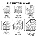 Blooming Wheels Art Quilt Hanging NCU0PT816