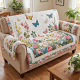 Butterfly Garden Dream Quilted Sofa Cover NCU0PT11511