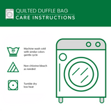 Beloved Spaniel Quilted Duffle Bag NCU0PT9321