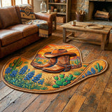 Cowboy Spirit Custom Shape Area Rug NCU0NT12668