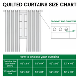Peaceful Flight Quilted Curtains NCU0XD1571