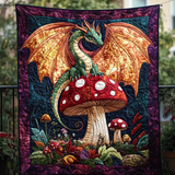 Dragon Shroom Quilted Blanket NCU0DV902