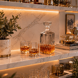Whisky Bottle - Set consisting of a glass and a cup