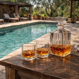 Whisky Bottle - Set consisting of a glass and a cup