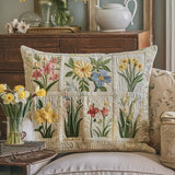 Enchanted Garden Quilted Bedding Pillow Case NCU0PT6474