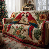 Eternal Parrot Muse Quilted Sofa Cover NCU0HH1600