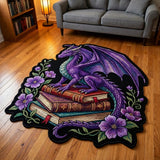 Floral Magic Custom Shape Area Rug NCU0TV1828