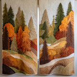 Forest Haven Quilted Curtains NCU0DV8552