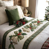 Christmas Quilted Bed Runner NCU0VT258