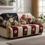 Heritage Flower Quilted Sofa Cover NCU0XD2301