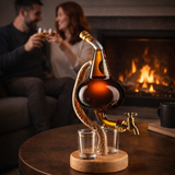 Whisky Bottle - Fixed Edition with Wooden Base