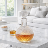 Whisky Bottle – Cut Crystal Edition with Stopper