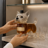 Whisky Bottle - Highland White Terrier Edition