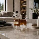 Whisky Bottle - Highland White Terrier Edition