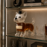 Whisky Bottle - Highland White Terrier Edition