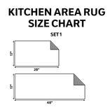 Sea Bloom Flow Kitchen Area Rug NCU0TD1439