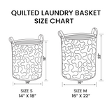 Tropical Velvet Quilted Laundry Basket NCU0PTT938