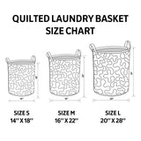Rustic Companions Quilted Laundry Basket NCU0NTV093