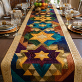 Magen David Quilted Table Runner NCU0NT12015