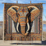 Majestic Tusk Woven Sofa Blanket NCU0PT7314