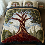 Nature Embrace 3-Piece Quilted Bedding Set NCU0DV2178
