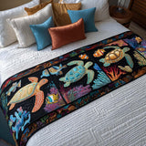 Turtle Quilted Bed Runner NCU0VT205