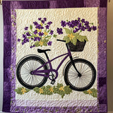 Pedal through Petals Art Quilt Hanging NCU0PT821