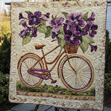 Petal Peddler Art Quilt Hanging NCU0PT822