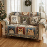 Royal Cat Heritage Quilted Sofa Cover NCU0HH1751