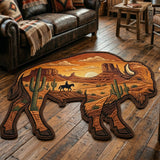 Rustic Range Custom Shape Area Rug NCU0NT12665