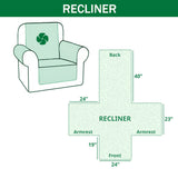 Midnight Flower Field Quilted Sofa Cover NCU0TV1549