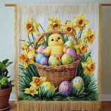 Spring Chick Woven Sofa Blanket NCU0NT4737