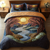 Sunbeam Serenity 3-Piece Quilted Bedding Set NCU0DV3296