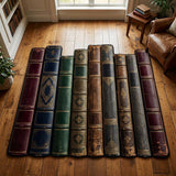 Vintage Book Custom Shape Area Rug NCU0TD2650