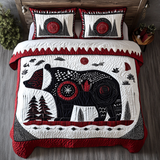 Wild Earth Guardian 3-Piece Quilted Bedding Set NCU0DK3475