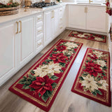Winter Bloom Kitchen Area Rug NCU0DK11530