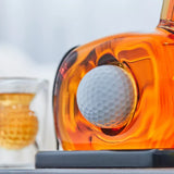 Whisky Bottle - Golf Edition and Glasses
